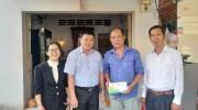 LÃNH ĐẠO PHƯỜNG 3 THĂM  GIA ĐÌNH CHÍNH SÁCH DỊP TẾT NGUYÊN ĐÁN ẤT TỊ 2025