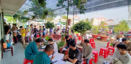 PHƯỜNG 3 TỔ CHỨC KHÁM SƠ TUYỂN SỨC KHỎE NGHĨA VỤ QUÂN SỰ NĂM 2024 PHƯỜNG 3 TỔ CHỨC KHÁM SƠ TUYỂN SỨC KHỎE NGHĨA VỤ QUÂN SỰ NĂM 2024
