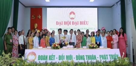 ĐẠI HỘI ĐẠI BIỂU MẶT TRẬN TỔ QUỐC VIỆT NAM PHƯỜNG 3 LẦN THỨ X, NHIỆM KỲ 2024 - 2029 ĐẠI HỘI ĐẠI BIỂU MẶT TRẬN TỔ QUỐC VIỆT NAM PHƯỜNG 3 LẦN THỨ X, NHIỆM KỲ 2024 - 2029