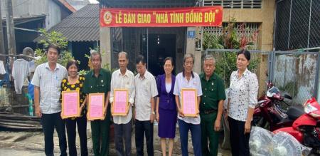 HỘI CỰU CHIẾN BINH PHƯỜNG 3 TỔ CHỨC TRAO NHÀ NGHĨA TÌNH ĐỒNG ĐỘI CHO HỘI VIÊN HỘI CỰU CHIẾN BINH PHƯỜNG 3 TỔ CHỨC TRAO NHÀ NGHĨA TÌNH ĐỒNG ĐỘI CHO HỘI VIÊN