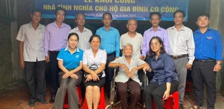 PHƯỜNG 3 KHỞI CÔNG NHÀ TÌNH NGHĨA CHO GIA ĐÌNH NGƯỜI CÓ CÔNG PHƯỜNG 3 KHỞI CÔNG NHÀ TÌNH NGHĨA CHO GIA ĐÌNH NGƯỜI CÓ CÔNG